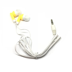 Yellow/Gold Stereo Earbud Headphones