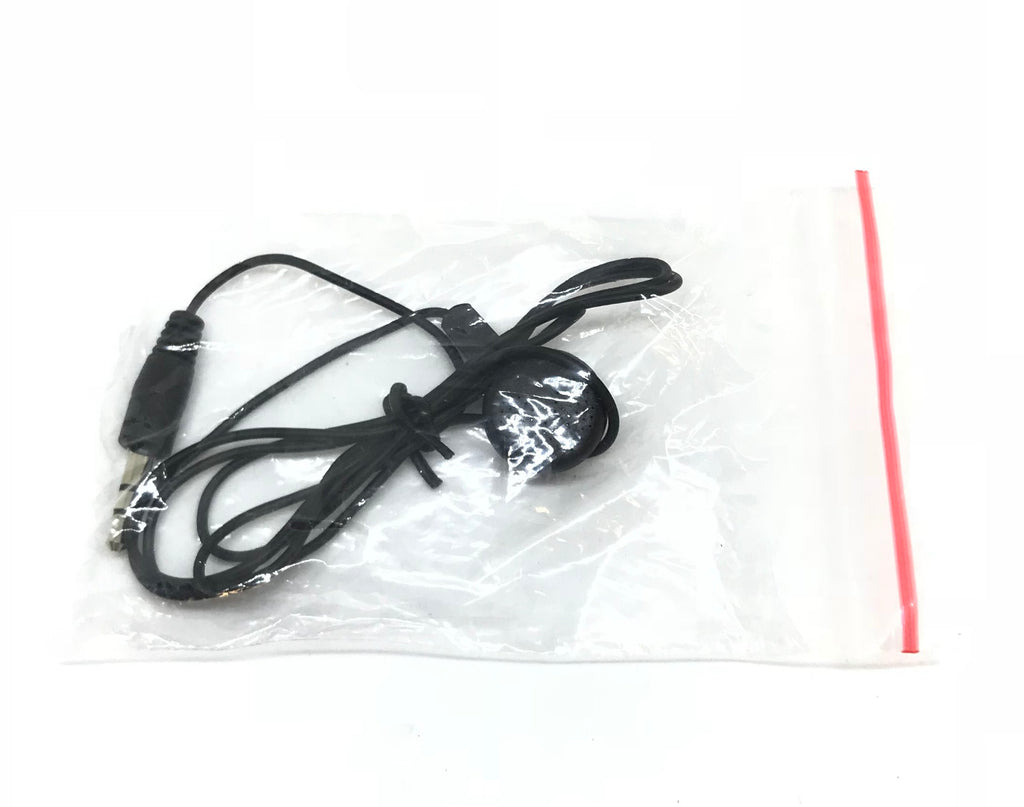 Black Single Ear Earbud Headphones