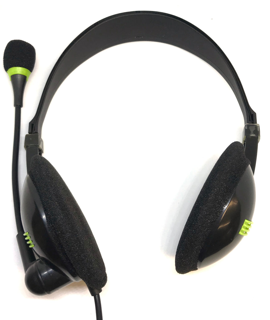 USB Headphones With Microphone (Standard USB)