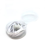 Image of White Stereo Deluxe Earbuds With Microphone