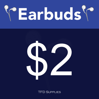 Earbud Storage Tub Stickers