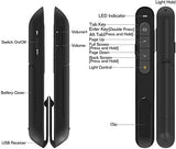Image of Wireless Presentation Clicker With Laser Pointer And Volume Control