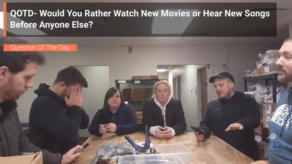 QOTD- Would You Rather Watch New Movies or Hear New Songs Before Anyone Else?