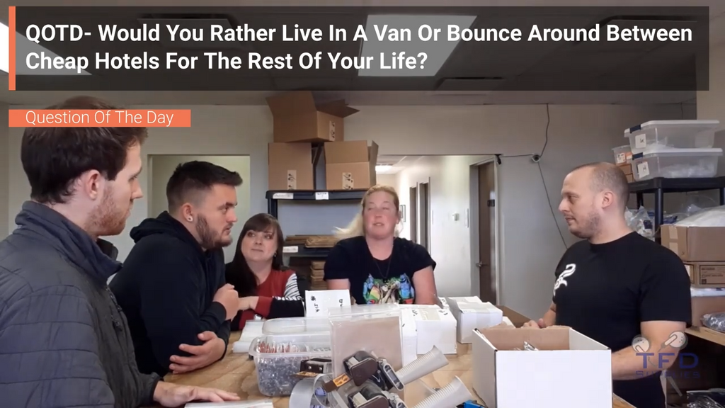 QOTD-Would You Rather Live In A Van Or Bounce Around Between Cheap Hotels For The Rest Of Your Life?