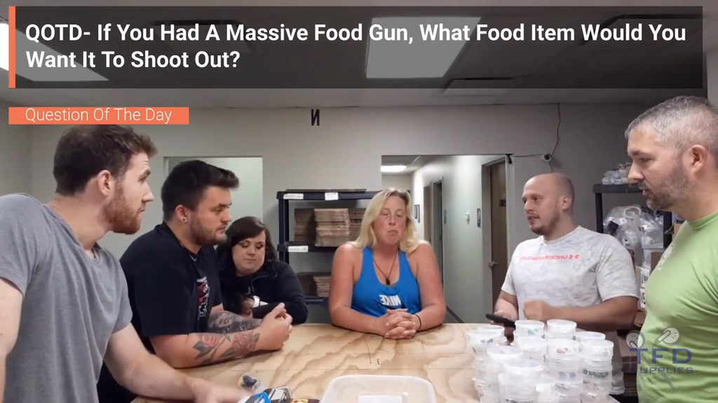 QOTD- If You Had A Massive Food Gun, What Food Item Would You Want It To Shoot Out?