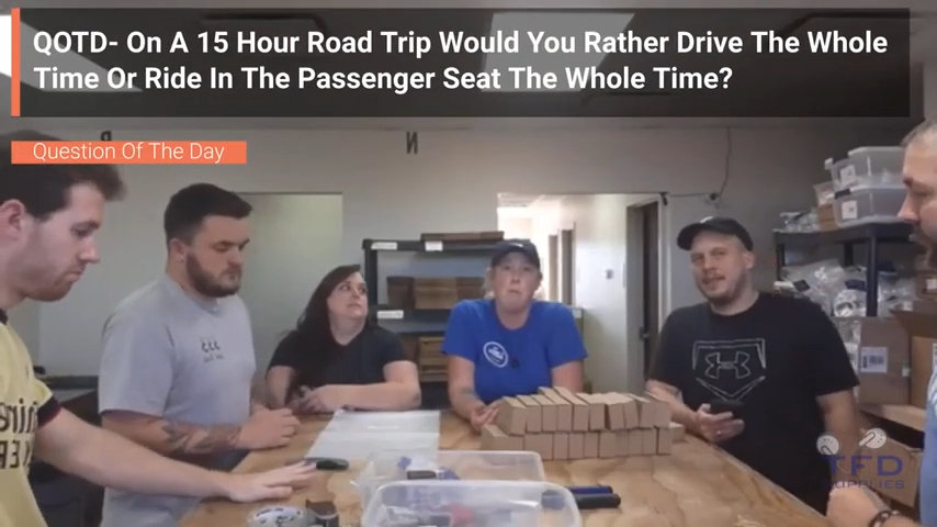 QOTD- On A 15 Hour Road Trip Would You Rather Drive The Whole Time Or Ride In The Passenger Seat?