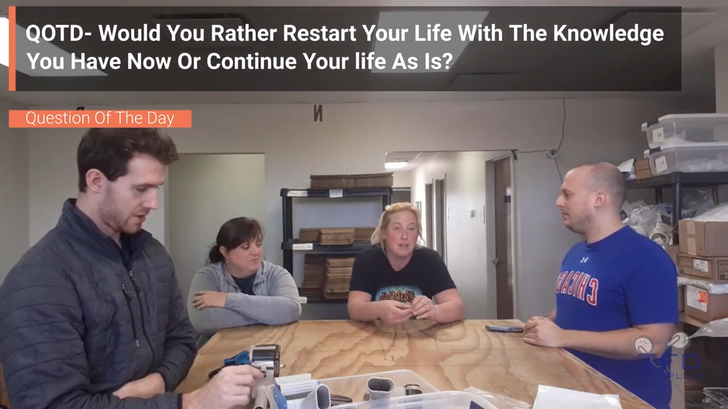 QOTD- Would You Rather Restart Your Life With The Knowledge You Have Now Or Continue Your life As Is?