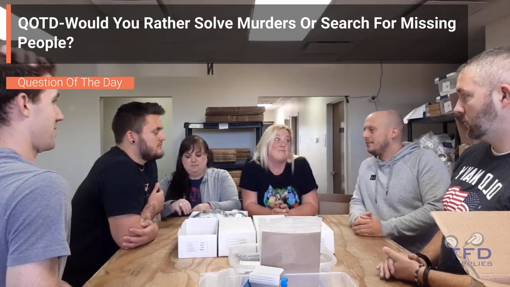 QOTD-Would You Rather Solve Murders Or Search For Missing People?