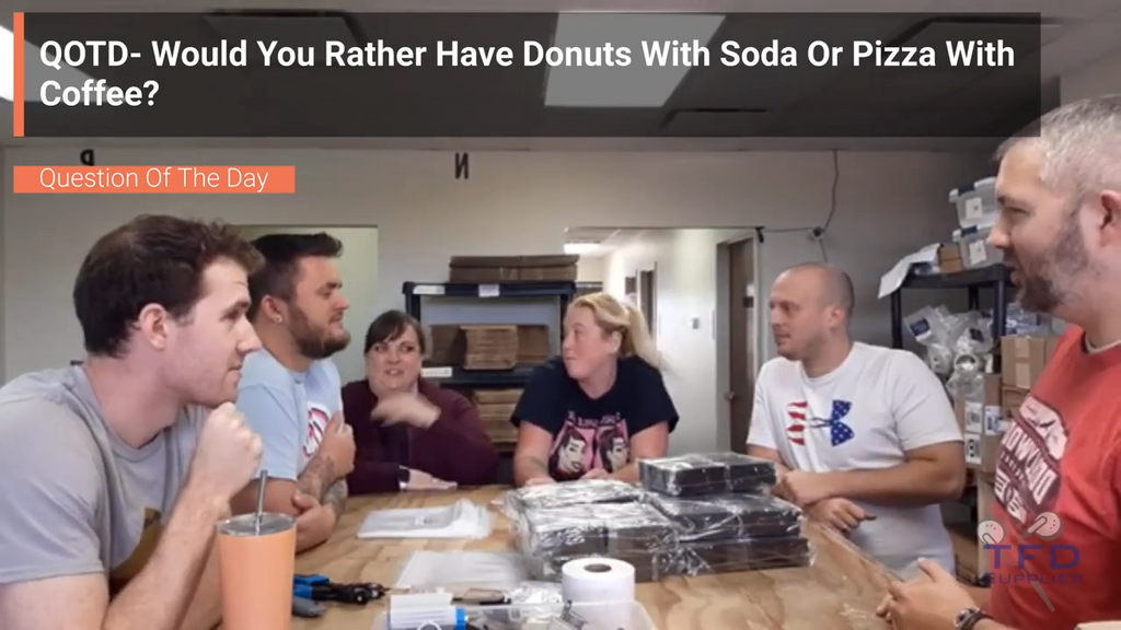 QOTD- Would You Rather Have Donuts With Soda Or Pizza With Coffee?