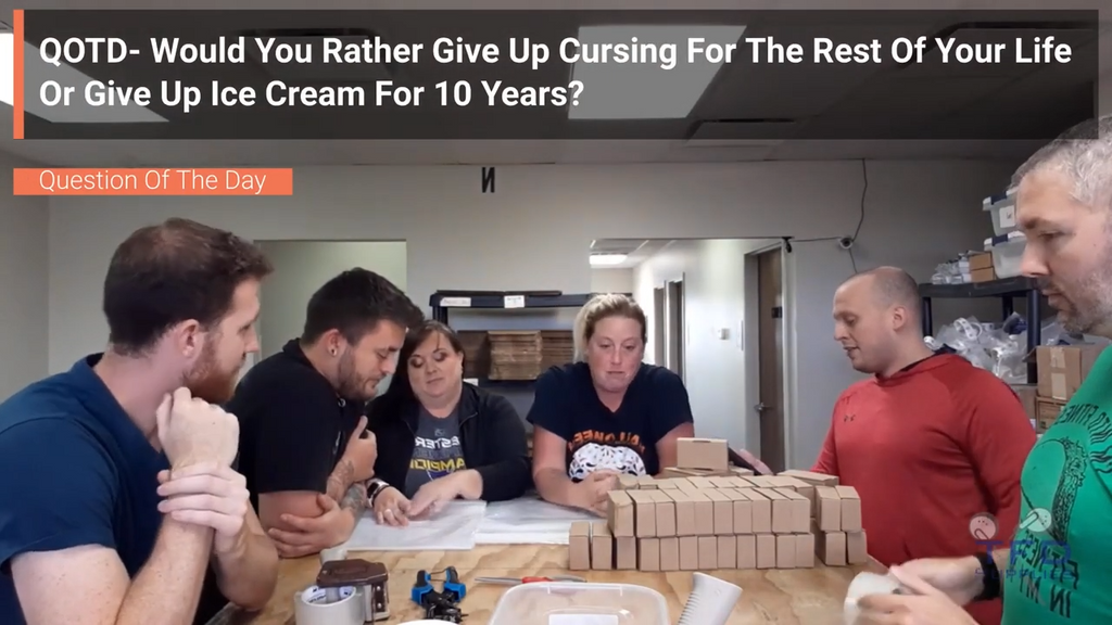 QOTD- Would You Rather Give Up Cursing For The Rest Of Your Life Or Give Up Ice Cream For 10 Years?