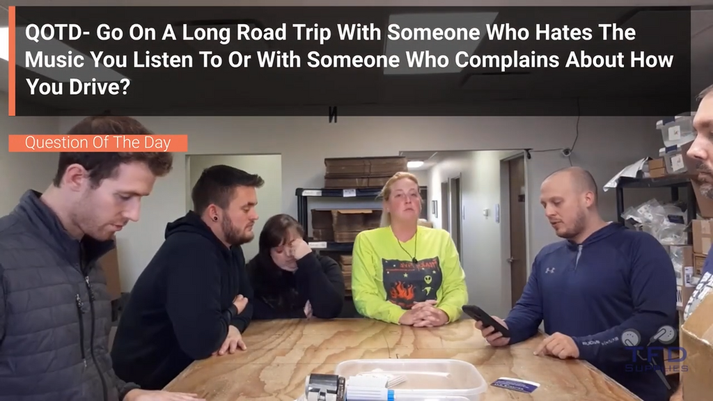 QOTD- Would You Rather Go On A Long Road Trip With Someone Who Hates The Music You Listen To Or With Someone Who Complains About How You Drive?
