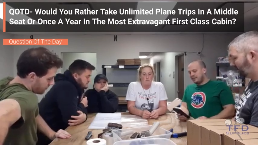 QOTD- Would You Rather Take Unlimited Plane Trips In A Middle Seat Or Once A Year In The Most Extravagant First Class Cabin?