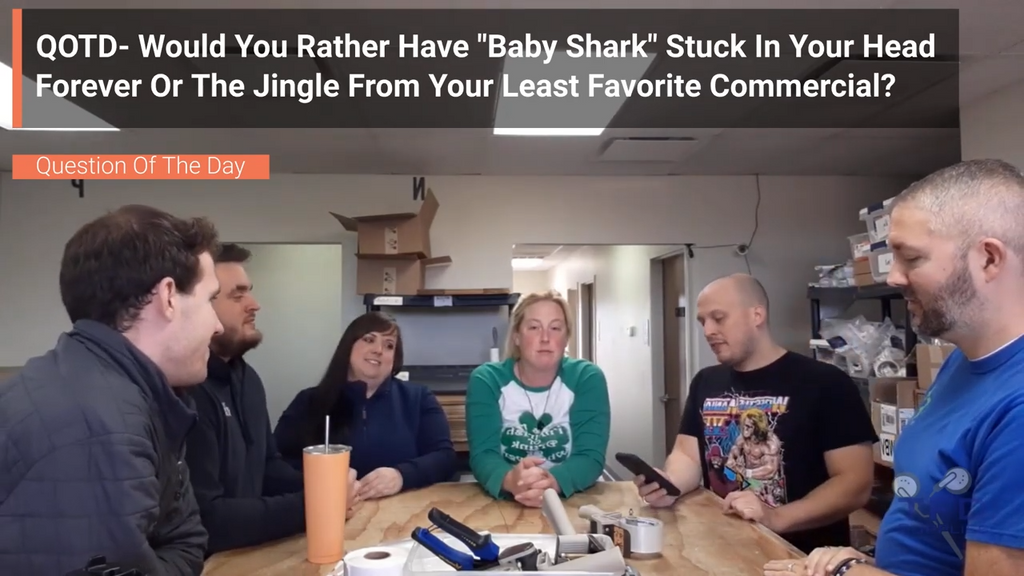 QOTD- Would You Rather Have "Baby Shark" Stuck In Your Head Forever Or The Jingle From Your Least Favorite Commercial?