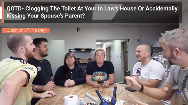 QOTD- Clogging The Toilet At Your In Law's House Or Accidentally Kissing Your Spouse's Parent?