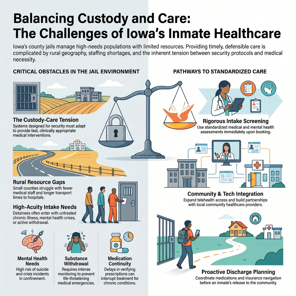 Inmate Healthcare Challenges in Iowa Jails: What Matters in 2026 | TFD ...