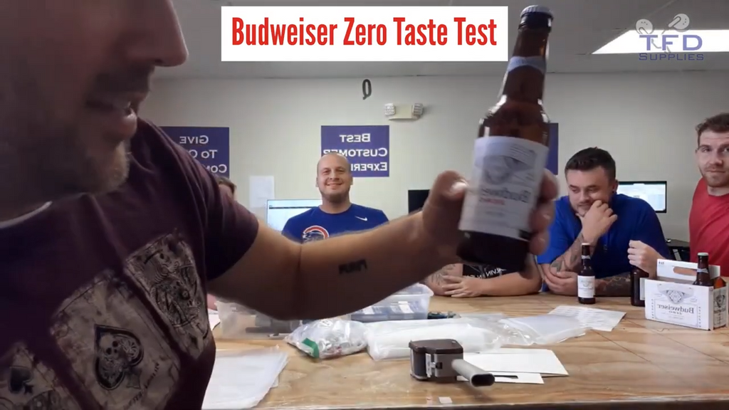 Budweiser Zero Taste Test