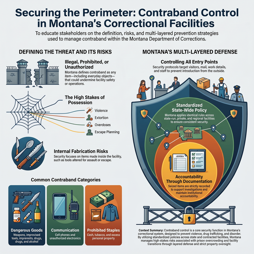 Contraband Control in Montana Correctional Institutions: What It Means for Jail Security in 2026