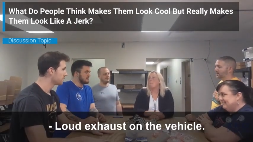 Discussion Topic- What Do People Think Makes Them Look Cool But Really Makes Them Look Like A Jerk?