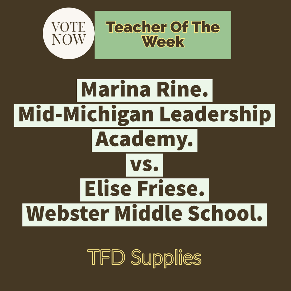 TFD Supplies Teacher Of The Week #2