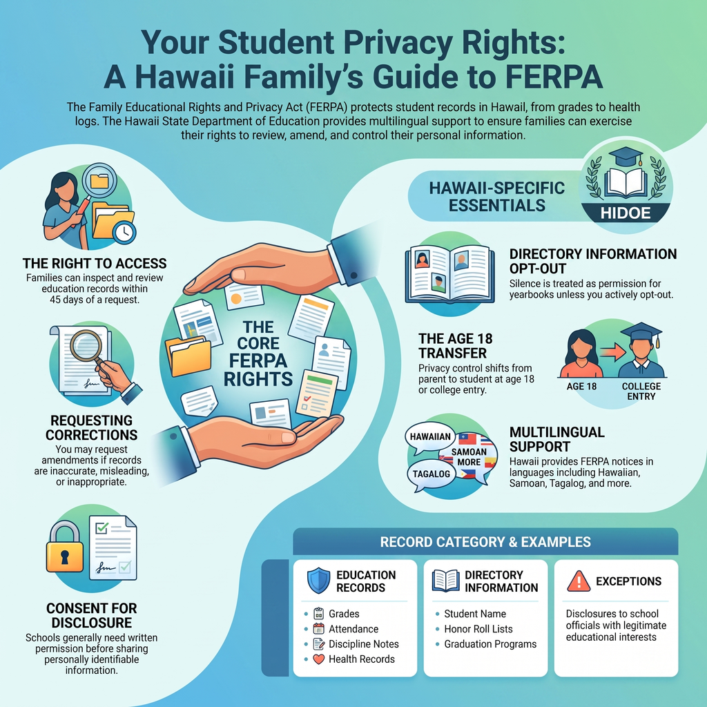Student Records and FERPA Rights in Hawaii: What Families Should Know in 2026