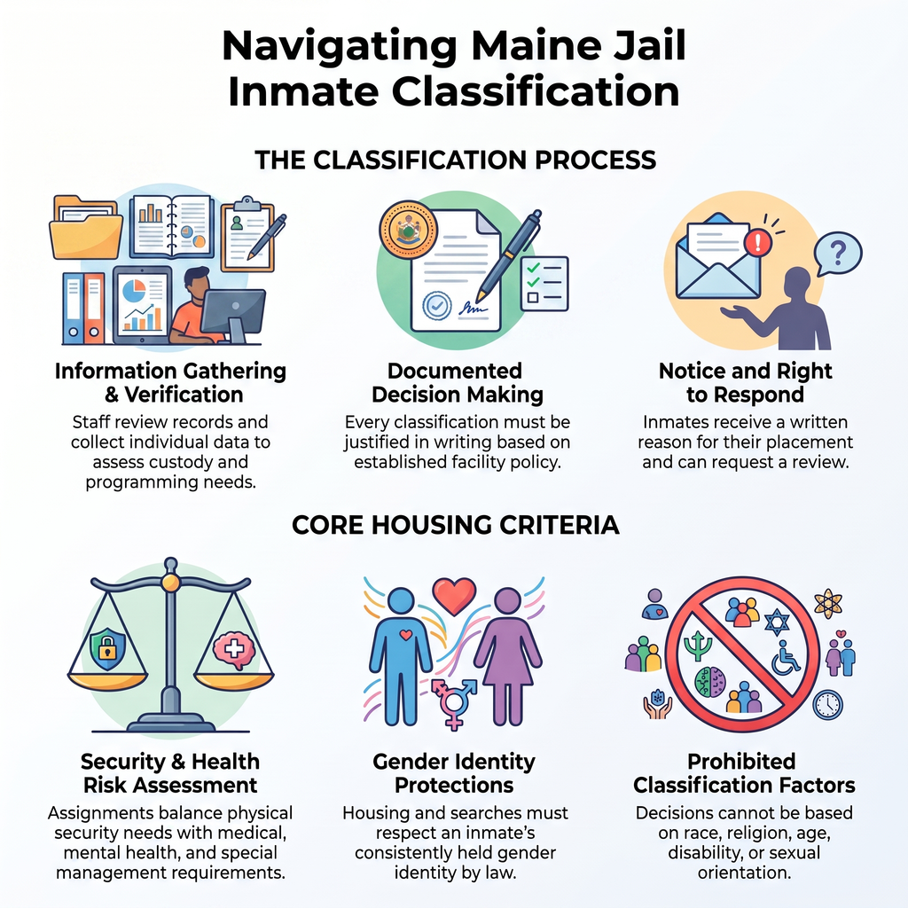 How Inmate Classification and Housing Decisions Work in Maine Jails Today