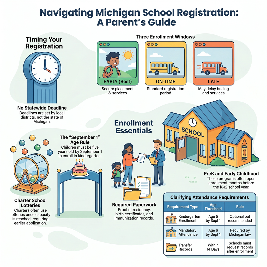 Michigan School Registration Deadlines in 2026: What Families Need to ...