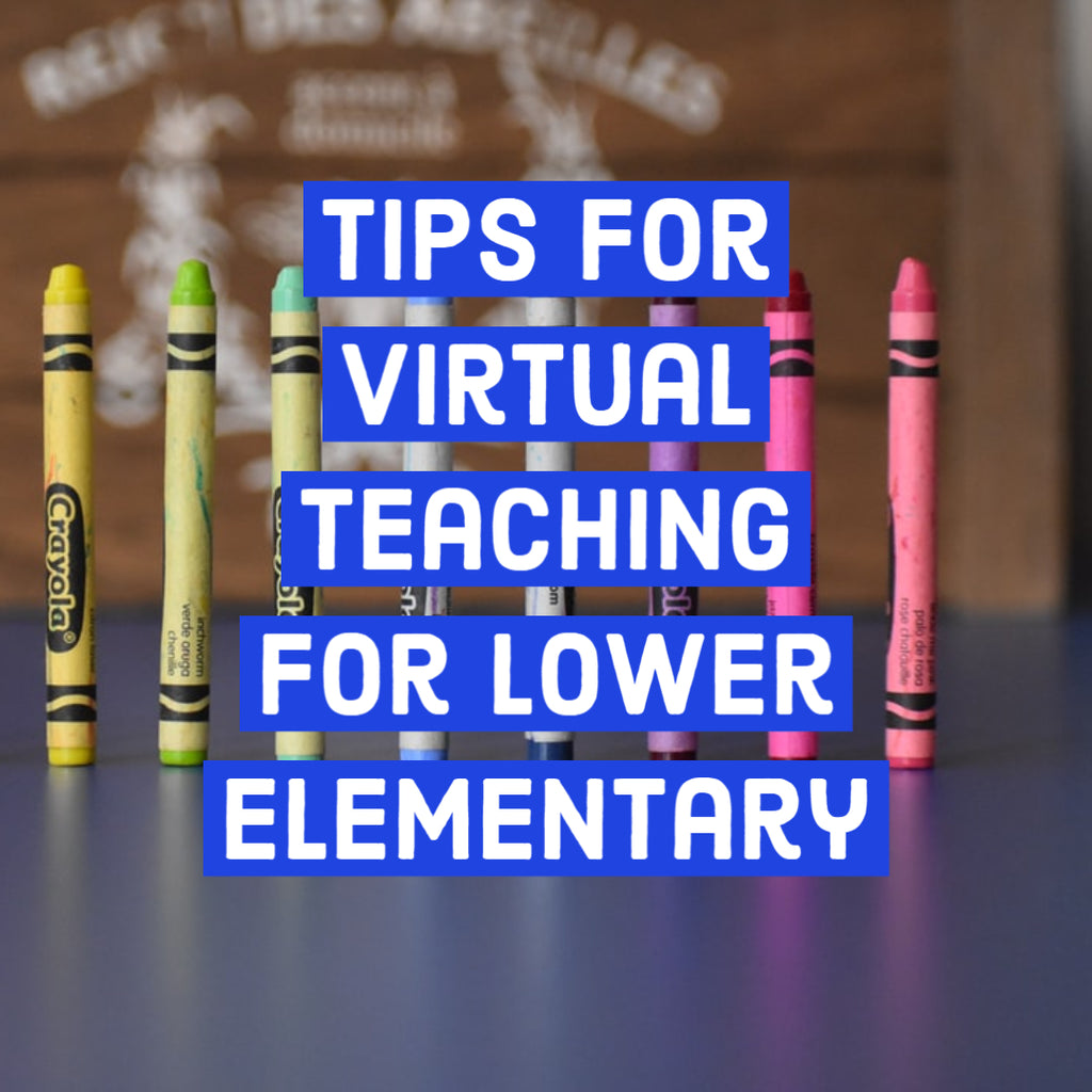Tips for Virtual Teaching for Lower Elementary