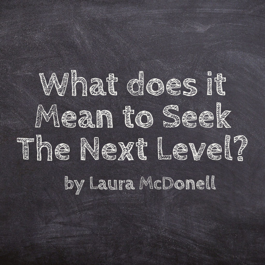What does it Mean to Seek The Next Level? by Laura McDonell