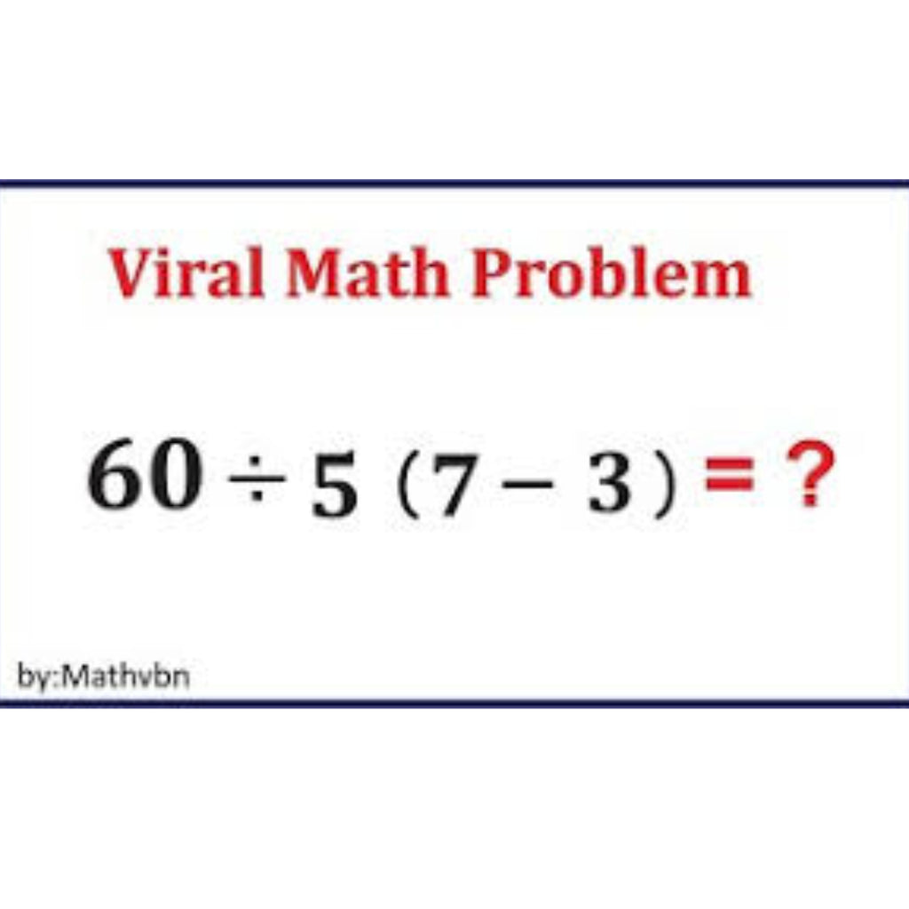 Viral Math Problem #17 – TFD Supplies