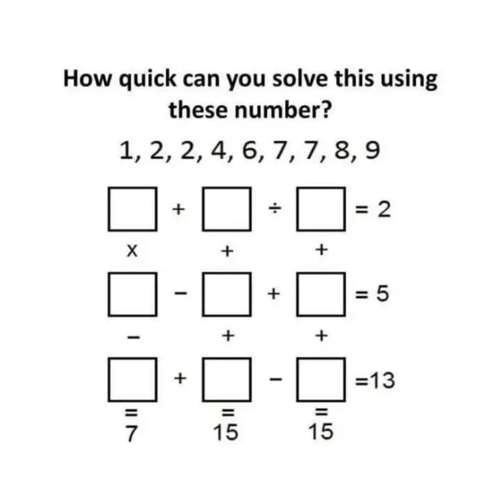 Viral Math Problem #24 – TFD Supplies