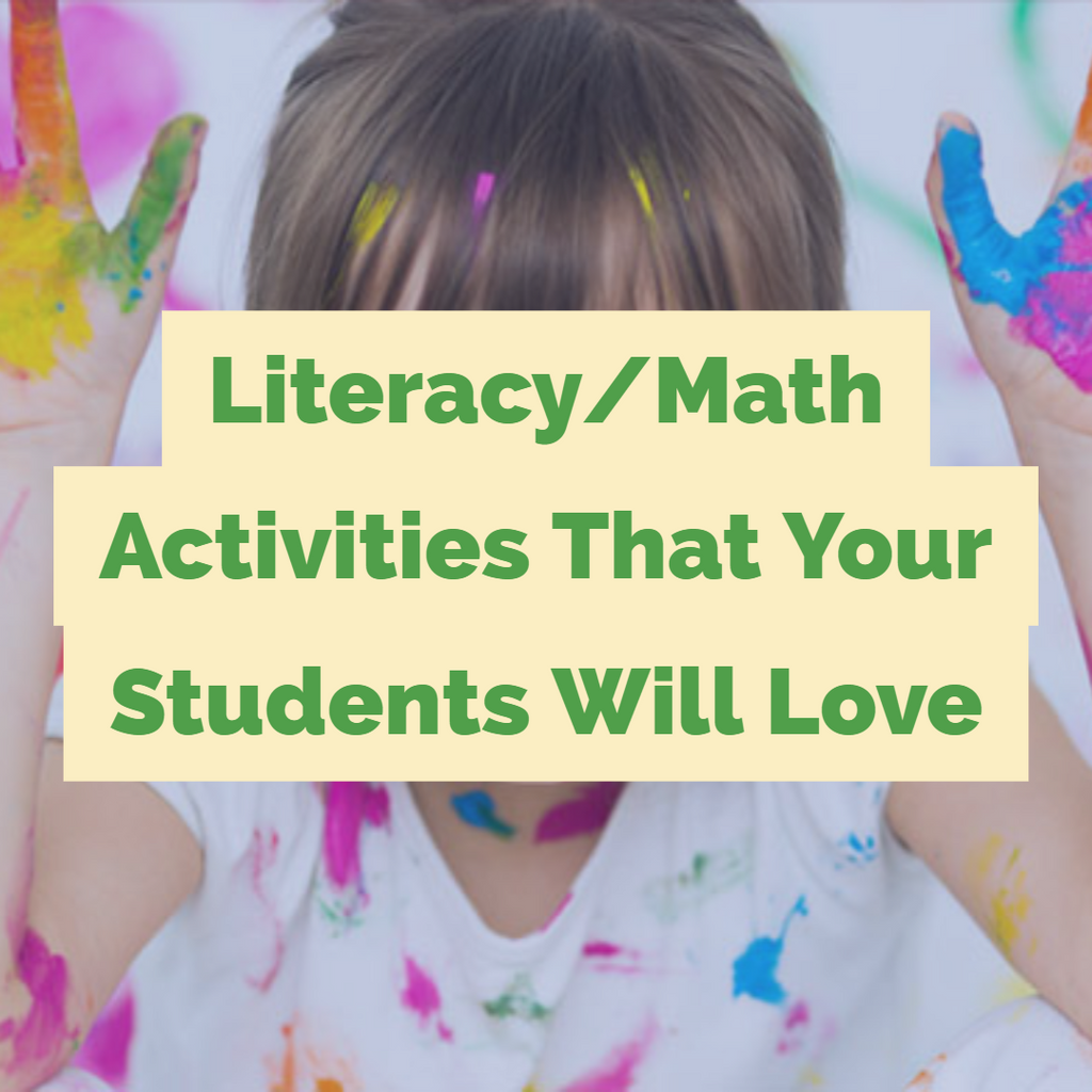 Literacy/Math Activities That Your Students Will Love