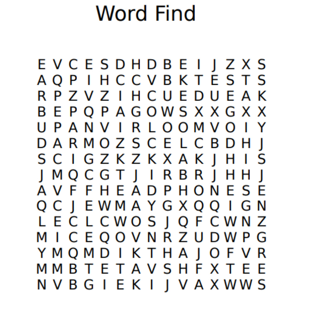 Word Find