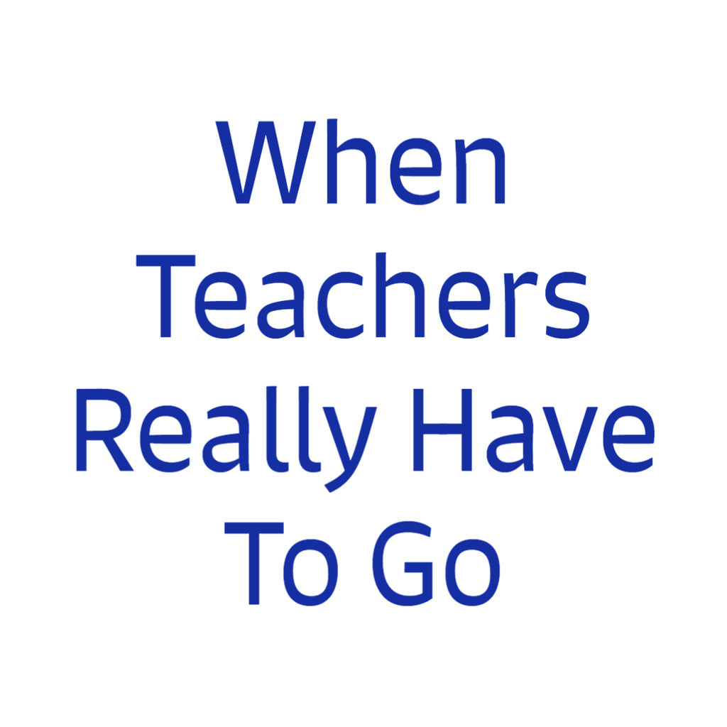 When Teachers Really Have To Go