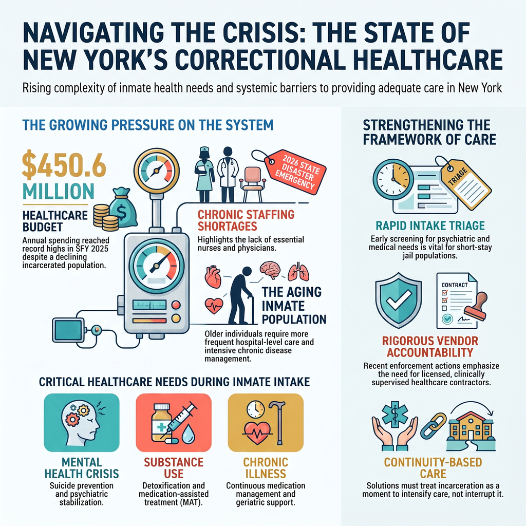 Inmate Healthcare Challenges in New York Jails: What the State Is Facing in 2026