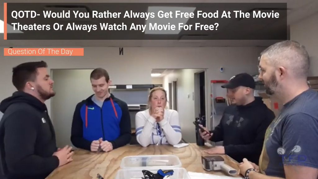 QOTD-Would You Rather Always Get Free Food At The Movie Theaters Or Always Watch Any Movie For Free?