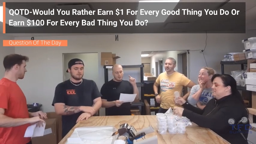 QOTD-Would You Rather Earn $1 For Every Good Thing You Do Or Earn $100 For Every Bad Thing You Do?