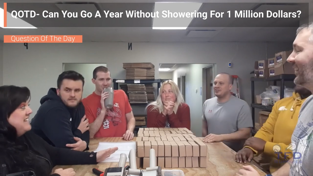QOTD- Can You Go A Year Without Showering For 1 Million Dollars?