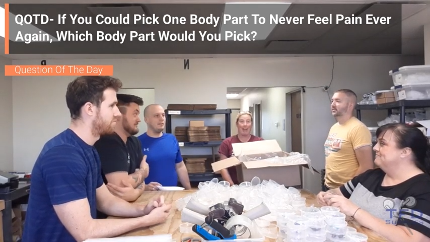 QOTD- If You Could Pick One Body Part To Never Have Pain Again, Which Body Part Would You Pick?