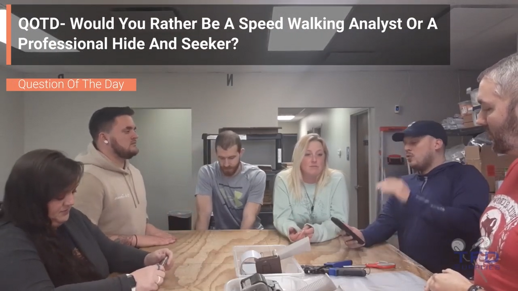QOTD- Would You Rather Be A Speed Walking Analyst Or A Professional Hide And Seeker?