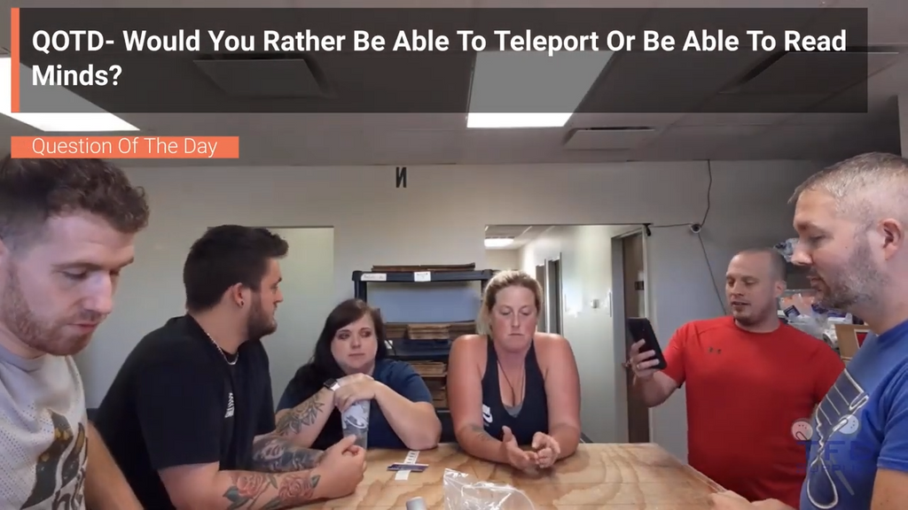 QOTD- Would You Rather Be Able To Teleport Or Be Able To Read Minds?