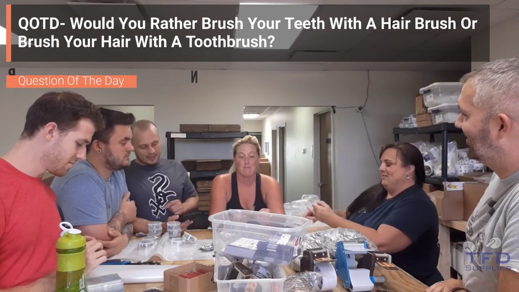 QOTD- Would You Rather Brush Your Teeth With A Hair Brush Or Brush Your Hair With A Toothbrush?