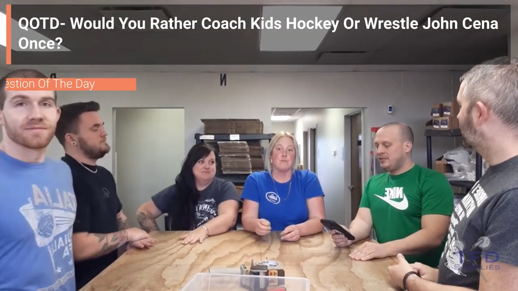 QOTD- Would You Rather Coach Kids Hockey Or Wrestle John Cena Once?