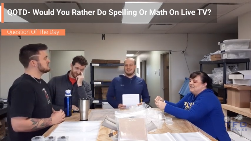 QOTD- Would You Rather Do Spelling Or Math On Live TV?