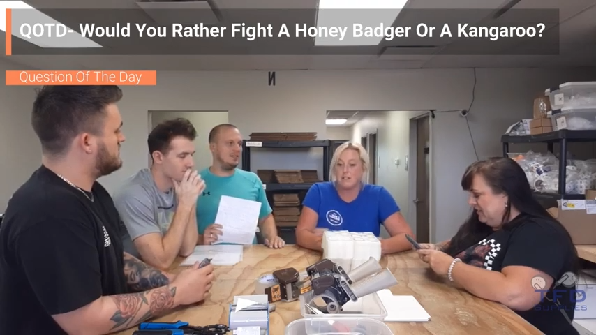 QOTD- Would You Rather Fight A Honey Badger Or A Kangaroo?