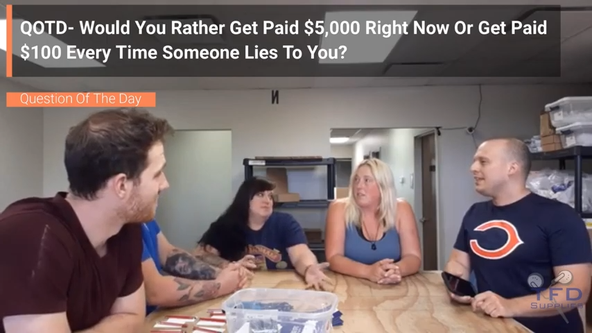 QOTD- Would You Rather Get Paid $5,000 Right Now Or Get Paid $100 Every Time Someone Lies To You?