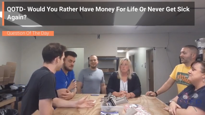 QOTD- Would You Rather Have Money For Life Or Never Get Sick Again?