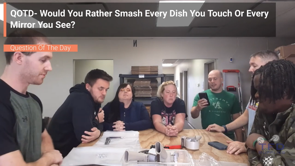 QOTD- Would You Rather Smash Every Dish You Touch Or Every Mirror You See?