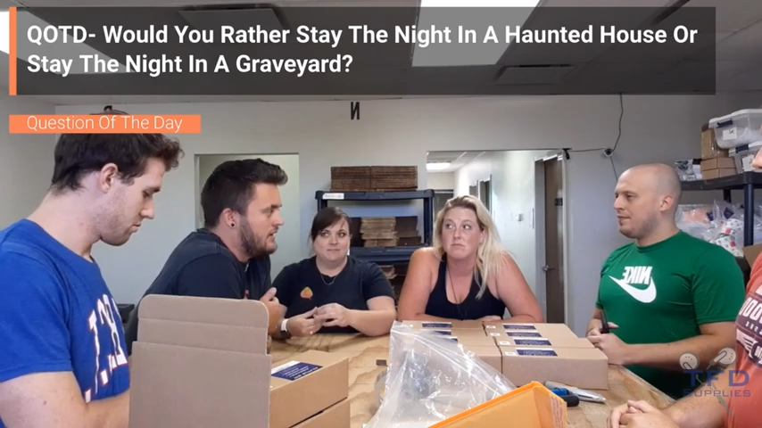 QOTD- Would You Rather Stay The Night In A Haunted House Or Stay The Night In A Graveyard?