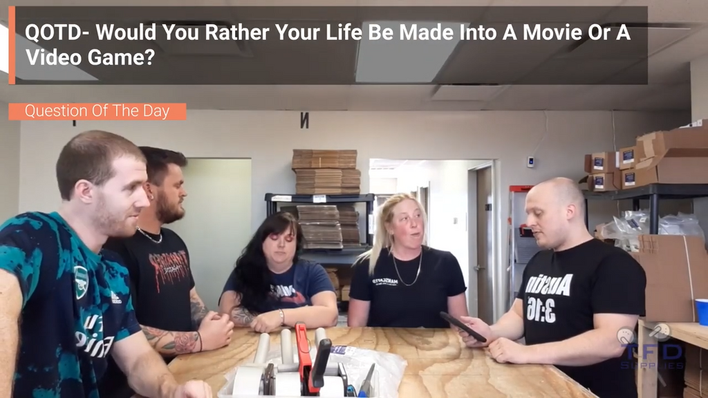 QOTD- Would You Rather Your Life Be Made Into A Movie Or A Video Game?