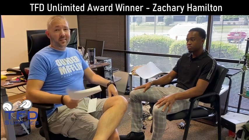 TFD Unlimited Award Winner - Zachary Hamilton